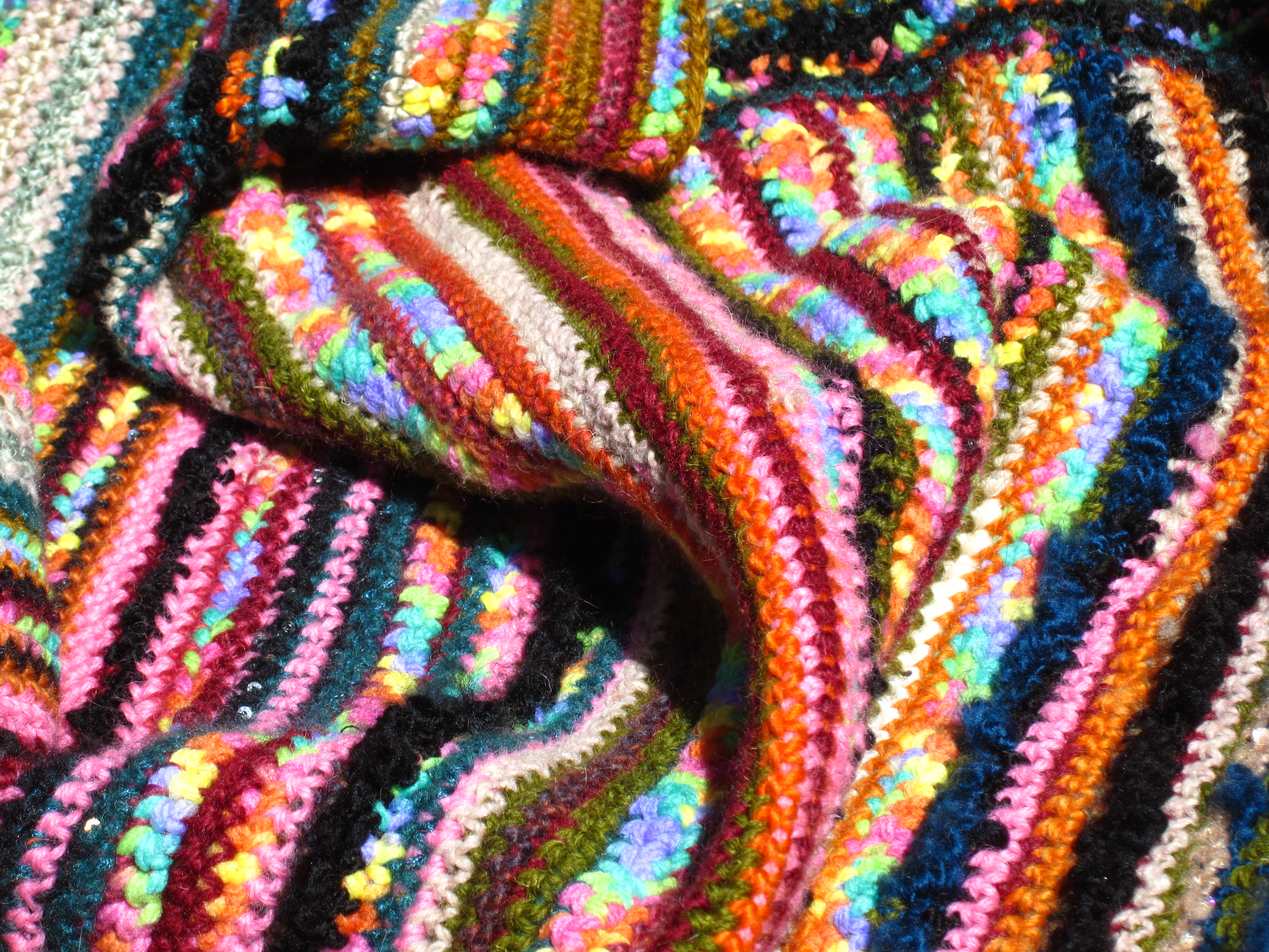 Rainbow Love Baby Blanket